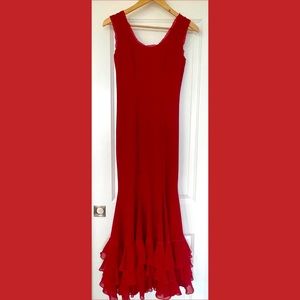 Flamenco dress. Handmade. Size 2.